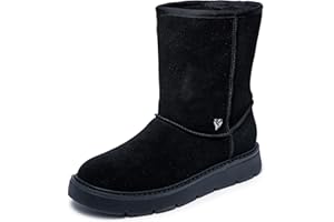 Skechers Women's Keepsakes Cozy Mid Hands Free Slip-ins Calf Boot