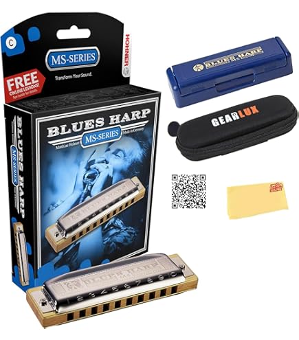 Amazon.com: Hohner 532 Blues Harp Pro Pack - MS-Series Harmonicas
