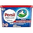 Persil Discs Laundry Detergent Pacs, Original Scent, High Efficiency (HE) Compatible, Laundry Soap, 40 Count