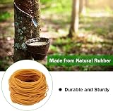 JANYUN 200 Pcs Rubber Elastic Bands 3.15 Inches 8 cm Large Stretchy Bundle view 3