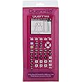 Guerrilla Silicone Case for Texas Instruments TI-84 Plus CE Color Edition Graphing Calculator With Screen protector and Graphing Ruler, Pink