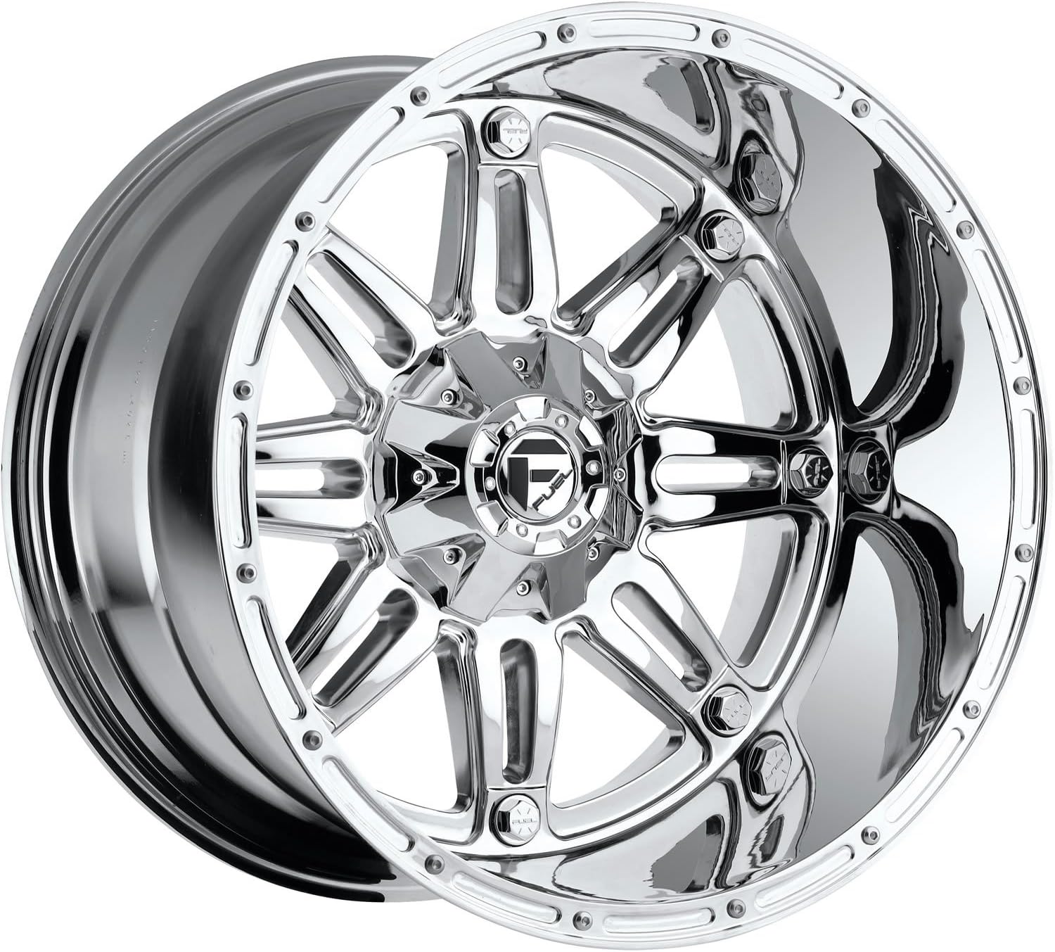 Fuel Hostage Chrome Wheel (20x12") Automotive
