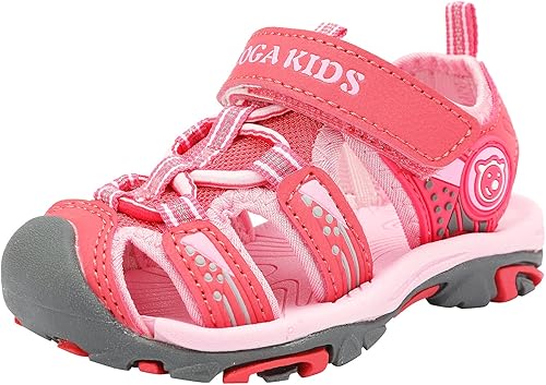 Amazon Snofiy サンダル キッズ 男の子 女の子 スポーツサンダル 軽量 つま先を保護 歩きやすい ビーチサンダル スニーカー 夏 サンダル