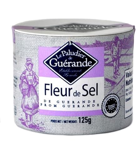 Amazon.com : Fleur De Sel De Guerande 250 G (1 PACK) : Grocery