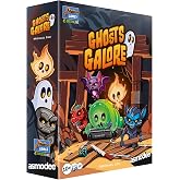 Ghosts Galore Board Game | Build a Spooky Ghosthouse and Haunted Mine, Strategy Game for Kids &amp; Adults, Ages 10+, 2-5 Players, 20 Mins