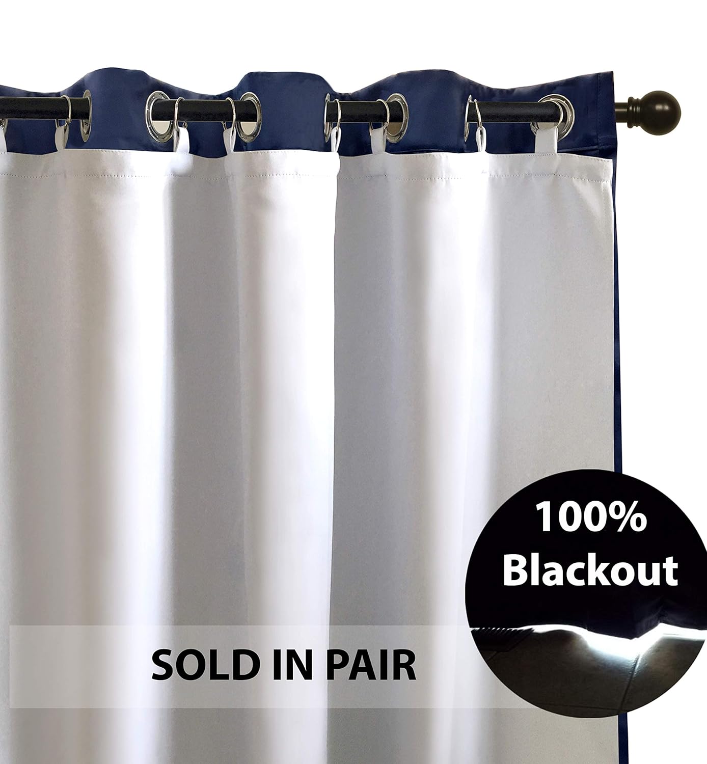 Driftaway Thermal Insulated 100 Darkening Blackout Curtain Liner