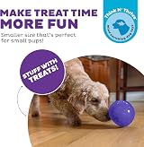 Outward Hound Lil' Snoop Durable Interactive Treat Dispensing Toy Small Purple view 3