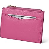 Oak Leathers Leather Wallet For Women - Small RFID Coin Purse Credit Card & ID Holder for Ladies, Gift for Women's, Bifold Wallets (Nappa Pink)