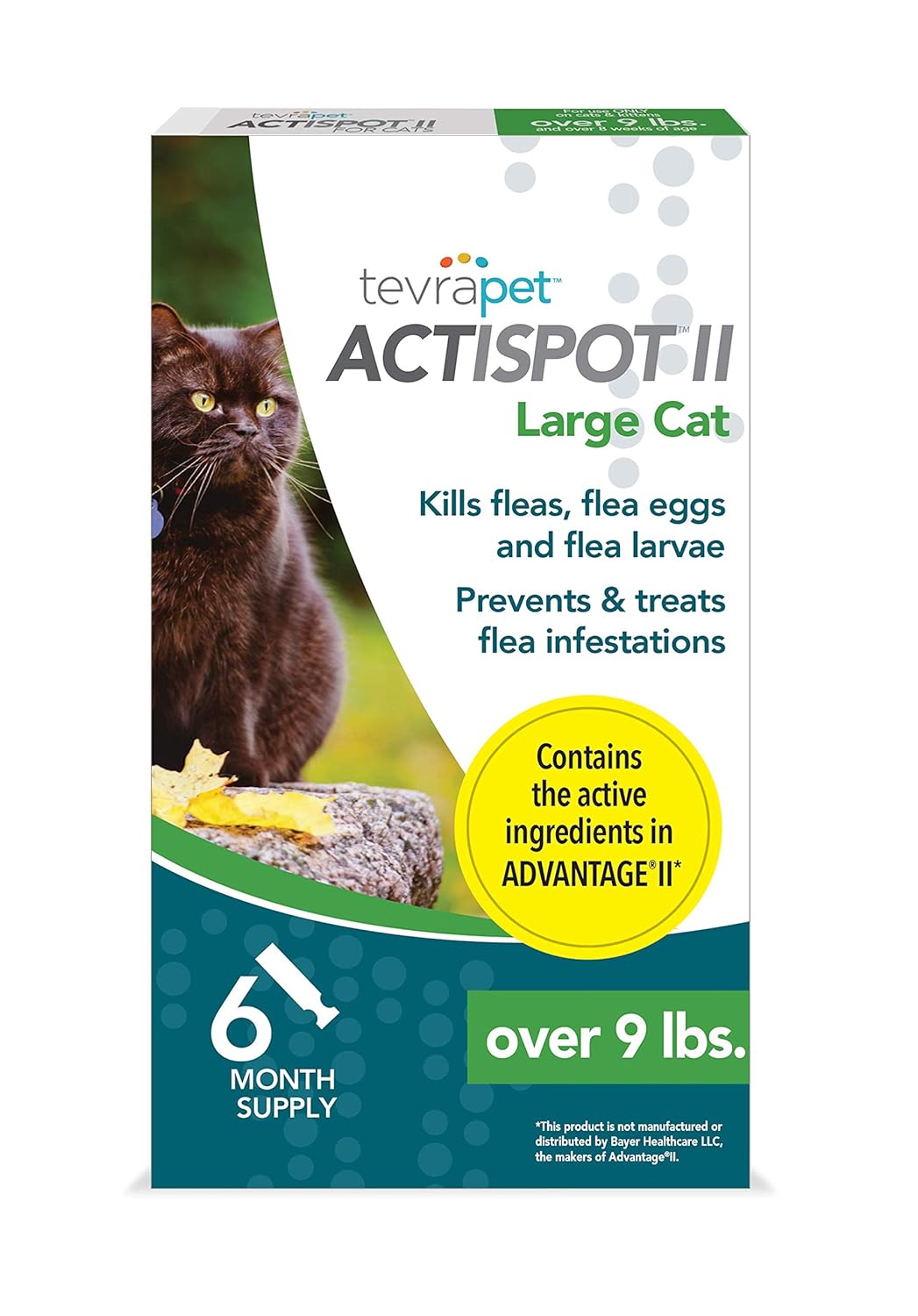 Reviews TevraPet Actispot II Flea Prevention & Treatment for Cats