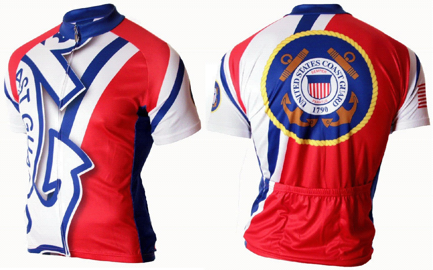 coast guard cycling jersey