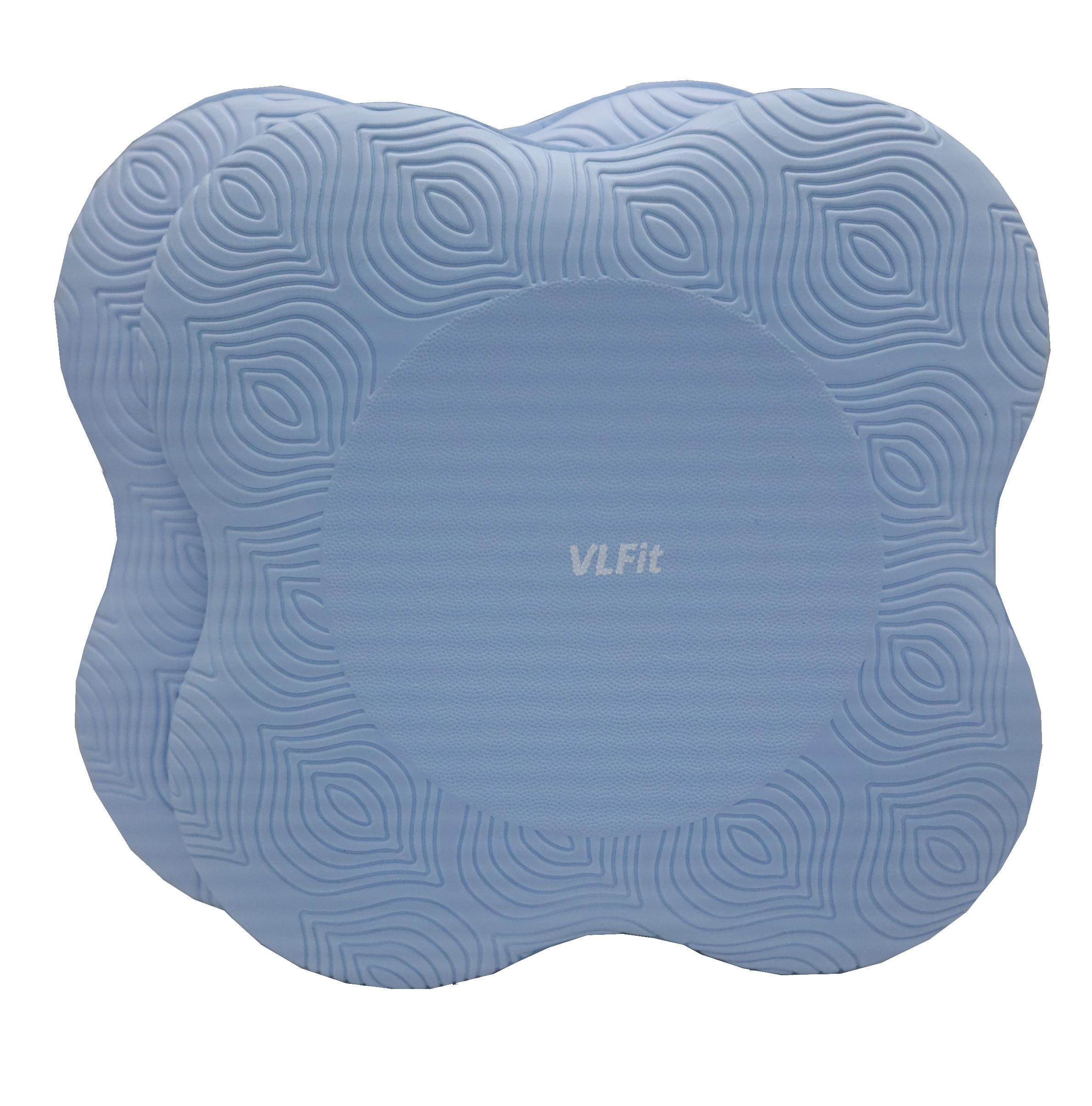 VLFit 2pcs Yoga Knee Pads, Non-slip Yoga Mats for Kneeling Support for Knees, Hands, Wrists, and Elbows, Comfortable & Lightweight