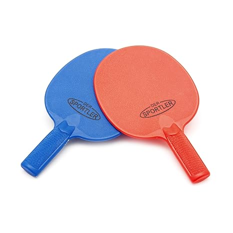 OUTDOOR Tischtennisschläger, Kunststoff stabil und gut spielbar: Amazon