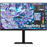 SAMSUNG S61B Series 27-Inch QHD (2560x1440) Computer Monitor, 75Hz, HDMI, IPS Panel, DisplayPort, FreeSync, Height Adjustable