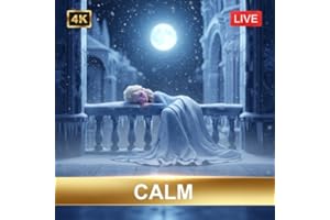 Sleeping Elsa Winter steampunk: Frozen Dreamland – 4K Peaceful Snow Sleep Screensaver for Fire TV & Tablets