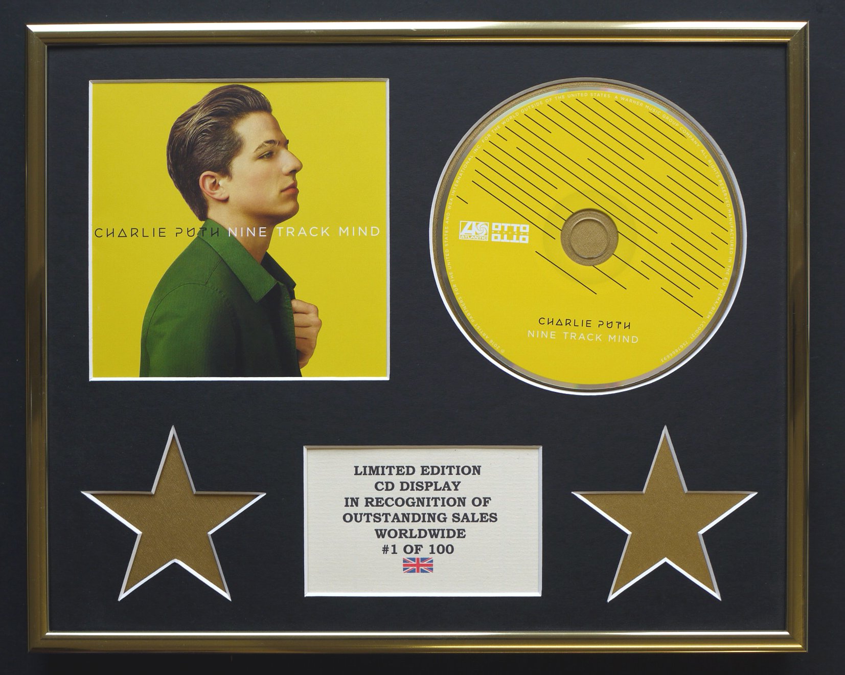 CHARLIE PUTH/CD DISPLAY/LIMITED EDITION/NINE TRACK MIND