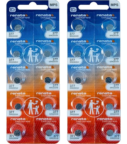 Amazon.com: Renata Batteries 337(SR416SW) Button Cell Watch