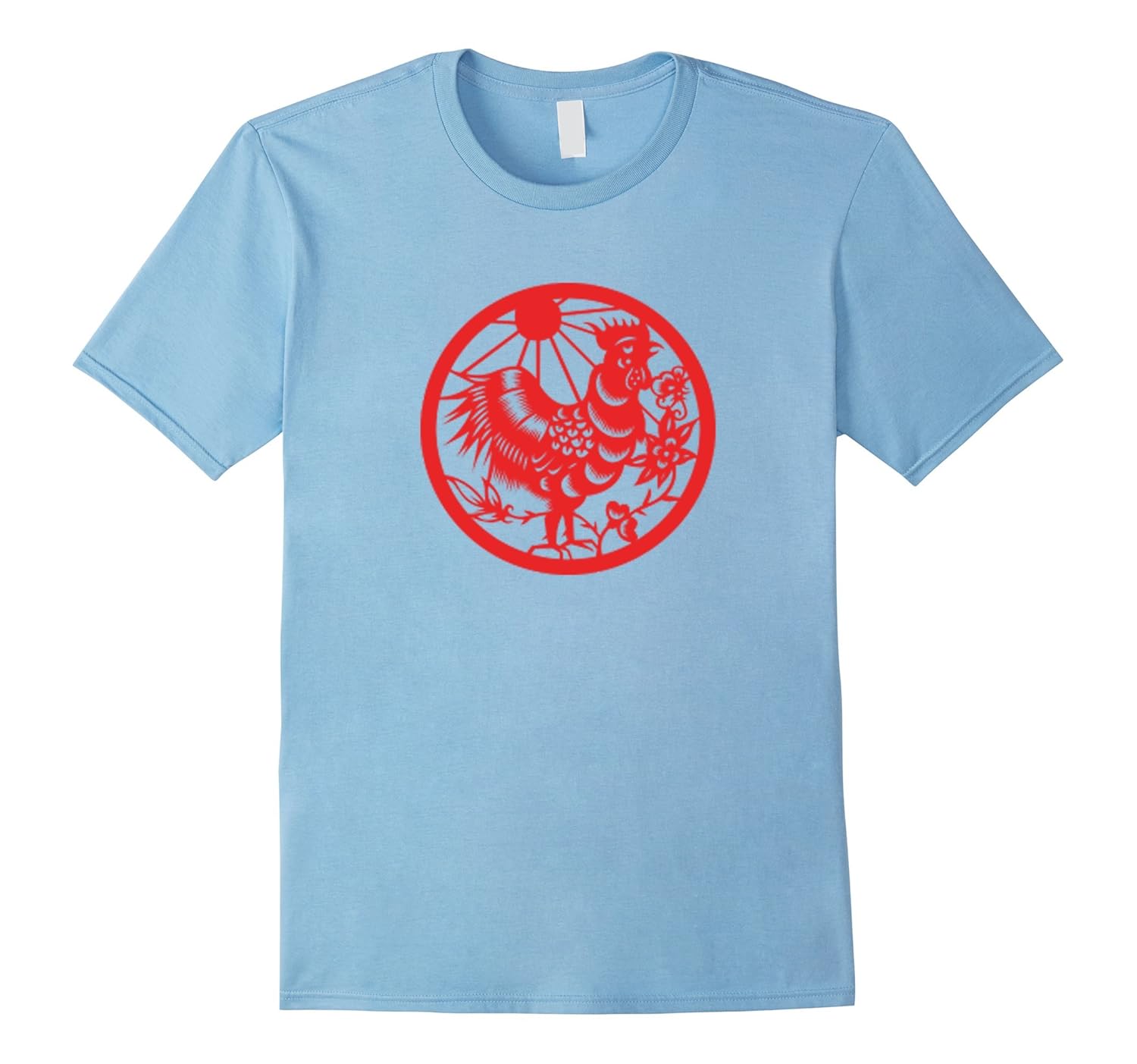 Chinese New Year T Shirt Year of the Rooster New Top Tee-ANZ