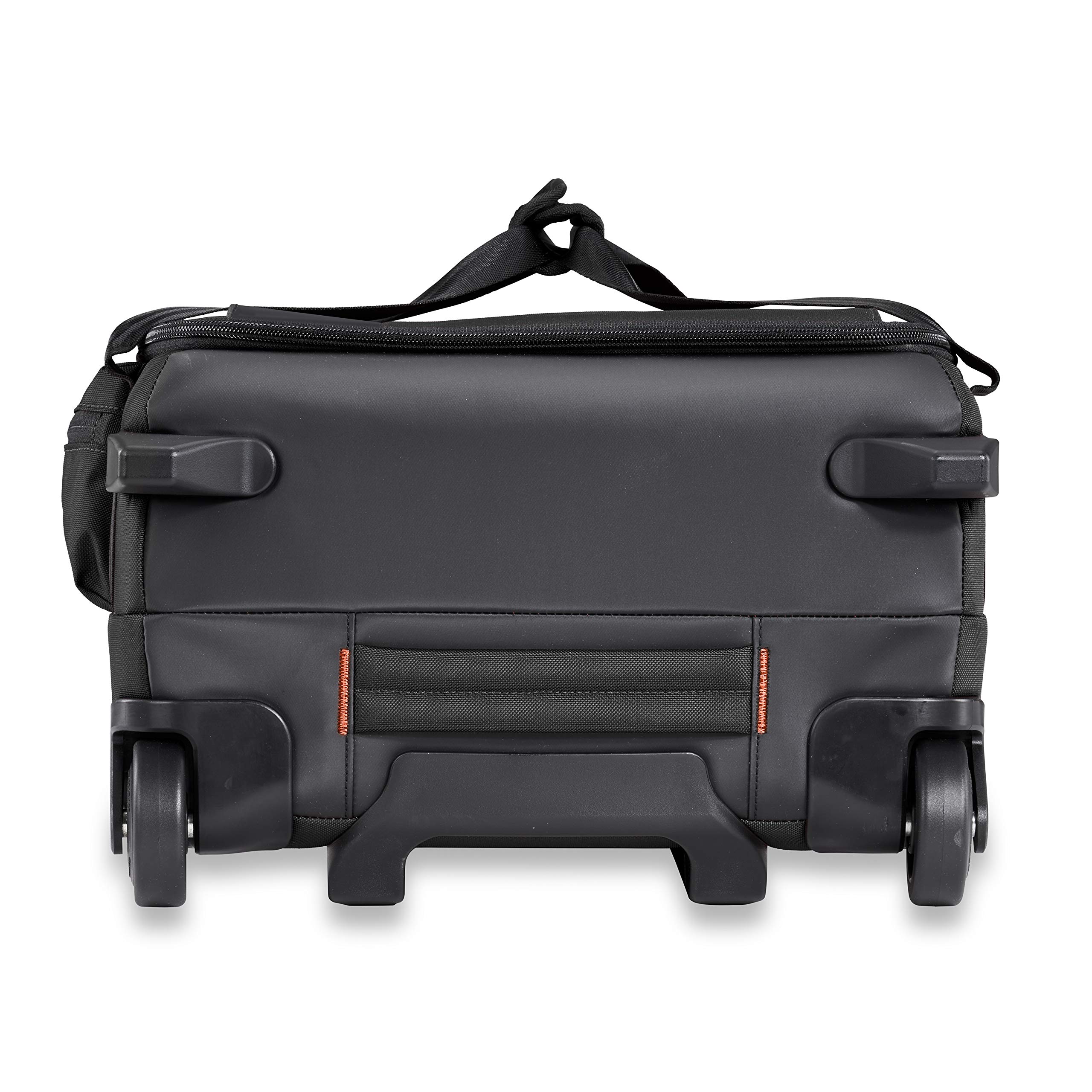 Briggs & Riley ZDX Upright Rolling Duffel Bag, Black, Carry-On 21-Inch