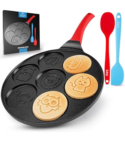 Cat Pancake Mold Dino Mini Pancake Pan Make Unique Flapjack