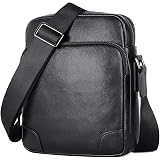 Augus Genuine Leather Messenger Bag For Men - Vintage Crossbody Shoulder Bag For Work & Travel