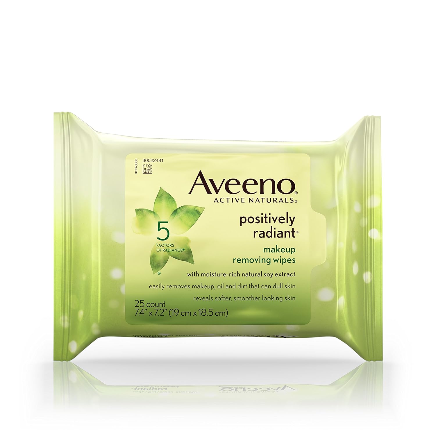 Aveeno Positively Radiant Makeup Removing Wipes, 25 Count