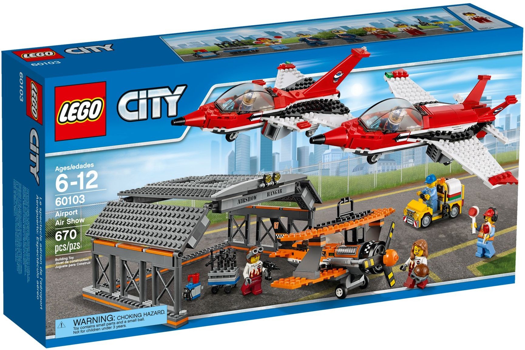 LEGO 60103 City Airport Air Show Construction Set