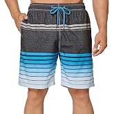 SIX ISLANDS Quick-Dry Swim Trunks - Comfortable Mens Boardshorts, 9" Inseam, Variety of Tropical &amp; Classic Designs