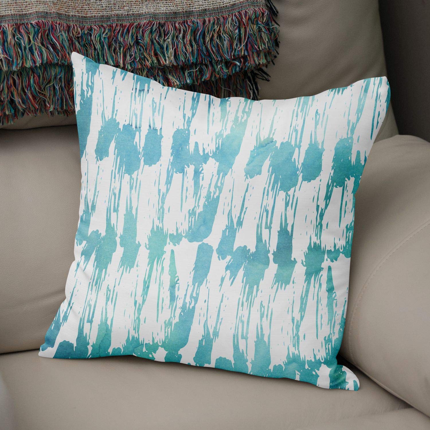 Bonamaison Decorative Cushion Cover Random Pattern, Throw Pillow Covers, Home Decorative Pillowcases for Livingroom, Sofa, Bedroom, Size:50x50 Cm - Designed and Manufactured in Turkey