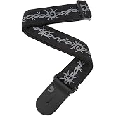 Planet Waves D'Addario 50 Millimeters Woven Guitar Strap - Barbed Wire