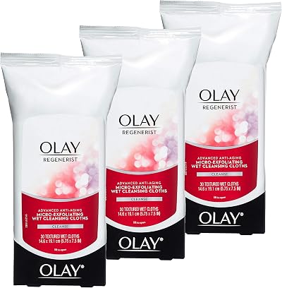Olay Regenerist Advanced Anti-Aging Exfoliating Facial Wipes