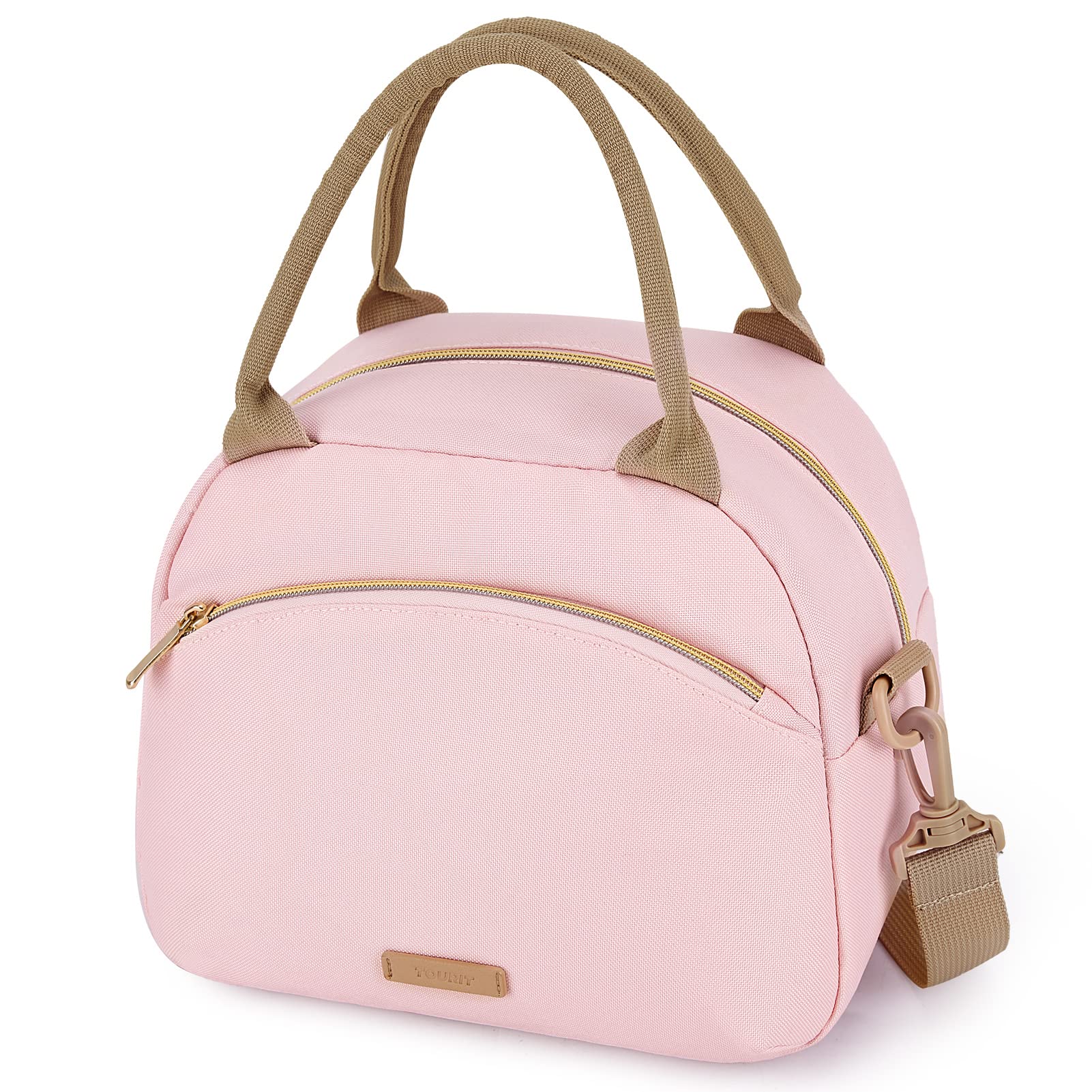 TOURIT Women Lunch Bag Insulated 9.4L Thermal Adults Lunch Tote Bag with Strap Leakproof for Work, School, Picnic