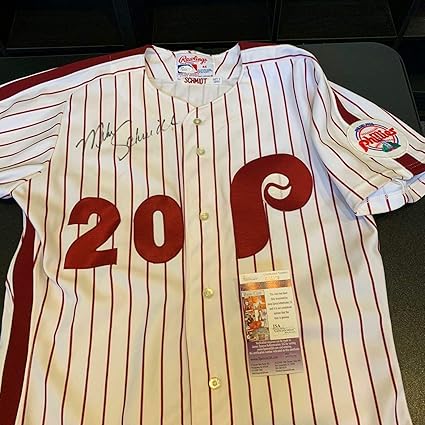 mike schmidt signed jersey