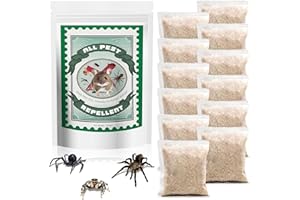 ENBABBOR 12 Pcs Peppermint Spider Repellent Indoor, Effective Spider Repellent for Indoor Outdoor, Spider Deterrent to Keep Spider, Rodent, Roaches Away from House Basement Garage Attic Human & Pet Safe