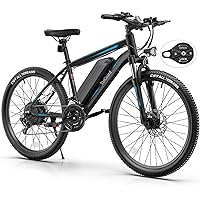 Electric Bike, TotGuard 27.5" Electric Bike for Adults 500W Ebike 21.6MPH Adult Electric Bicycles Electric Mountain Bike…