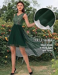BeryLove Homecoming Dresses for Teens Sequin