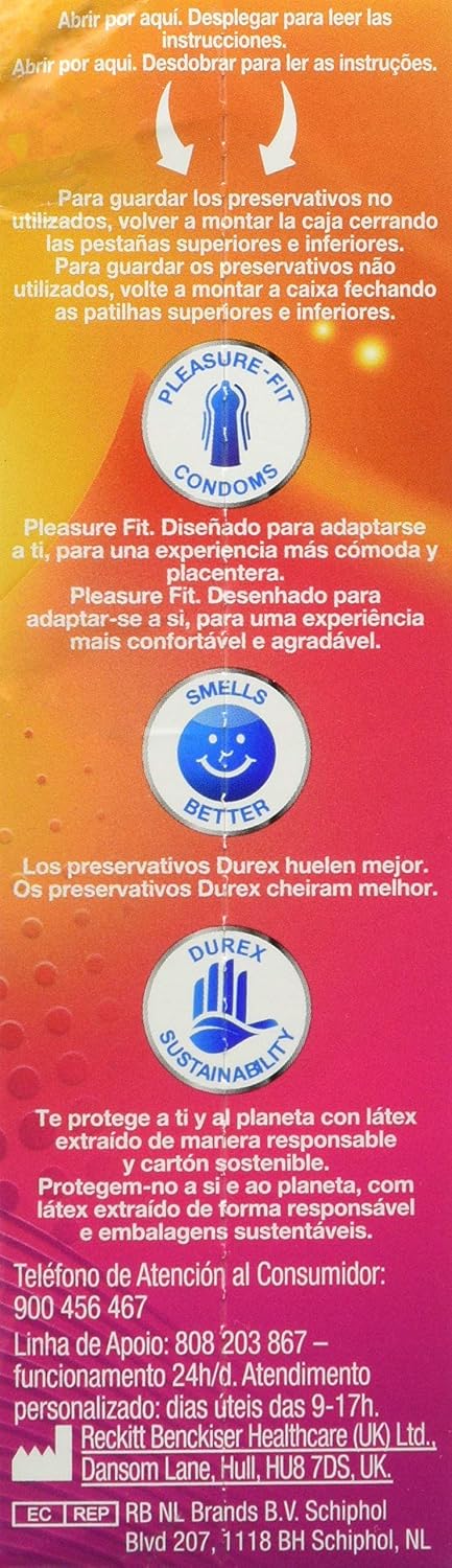 Durex Dame Pleasure 12 Units, 0.058 kg, Transparent, 12 count (Pack of 1) - Image 5