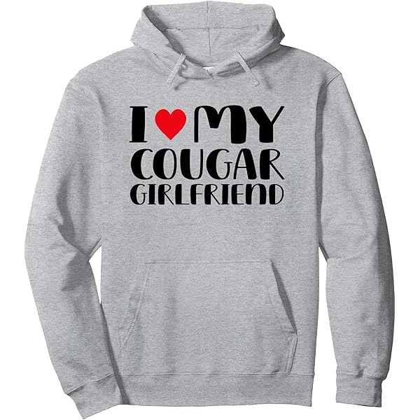 T-shirt I Love My Cougar Girlfriend : T-shirt Humoristique Pour La Saint-Valentin - France