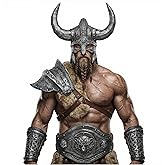 LOOYAR Adult Viking PU Foam Wolf Theme Armor Set - Authentic Norse Warrior Costume for LARP and Cosplay