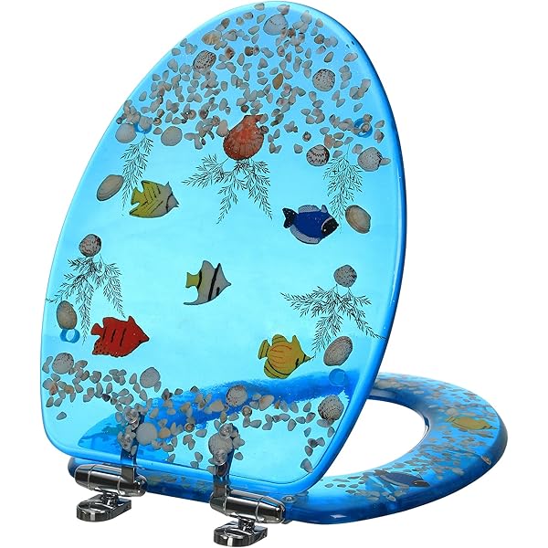 Principal 113+ imagen acrylic toilet seat fish In.thptnganamst.edu.vn