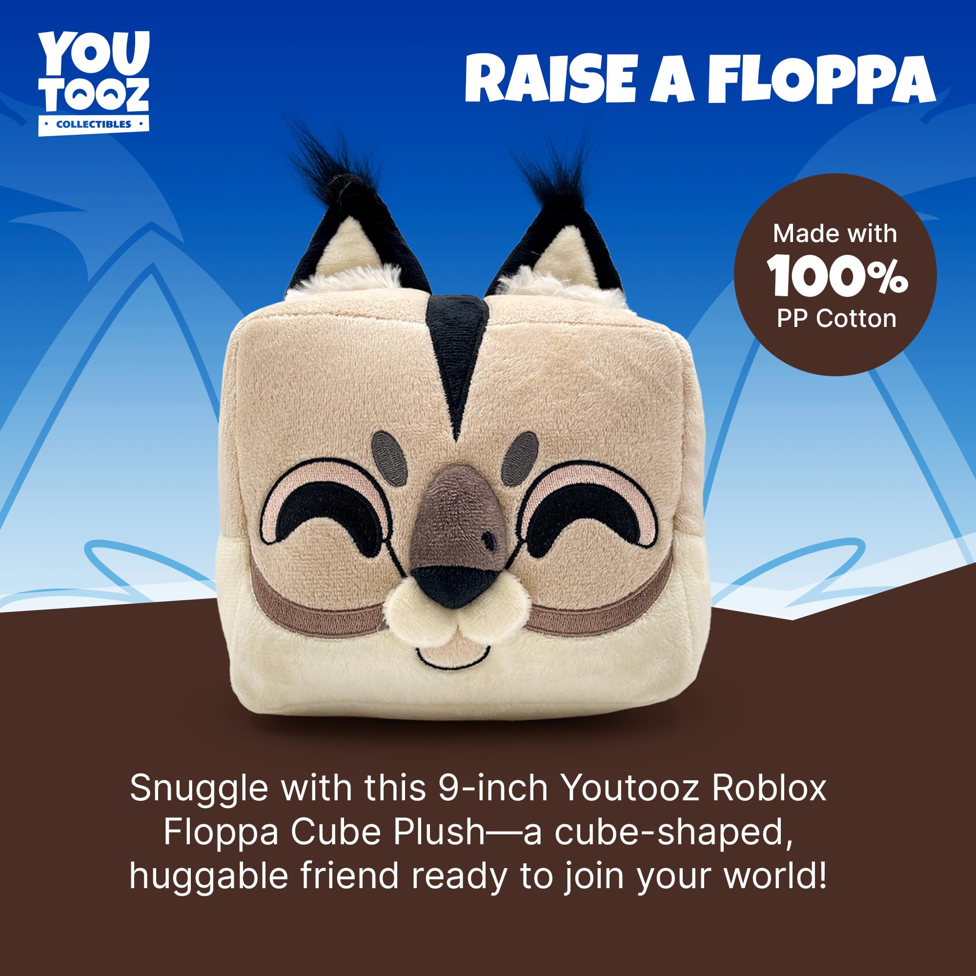 Mua Youtooz Raise A Floppa Roblox Cube Plush 9" Inch, Collectible Soft
