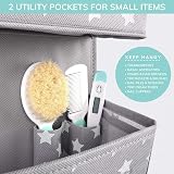 Vesta Baby Over Door Hanging Organiser with Hooks 4 Pocket Storage view 4