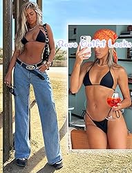 OZICERD String Bikini Tops for Women Bathing Suit