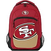 FOCO San Francisco 49ers NFL Colorblock Action Backpack