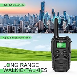 MaxTalker Walkie Talkies Long Range for