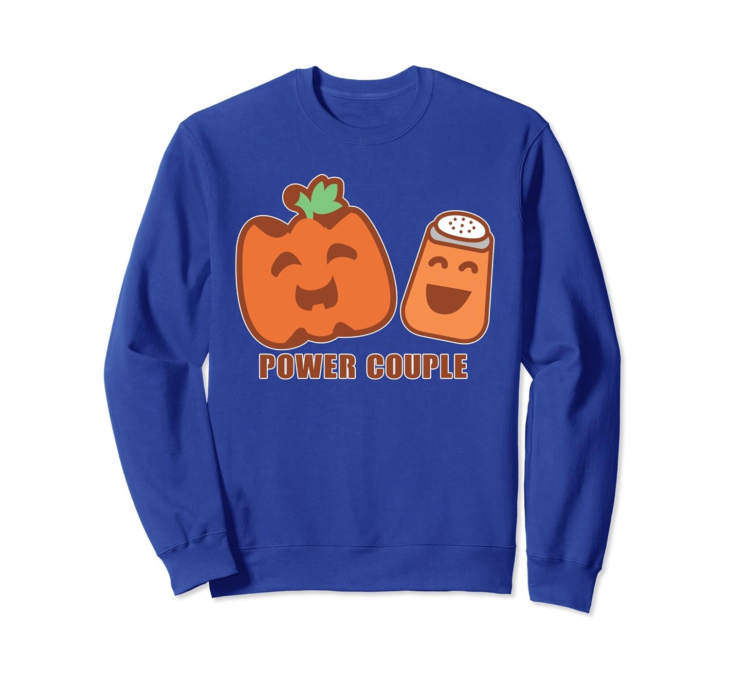 Pumpkin Spice Power Couple Sweatshirt Pumpkin Spice Lover-ANZ