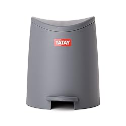 TATAY Bathroom Bin with Standard Pedal 3L