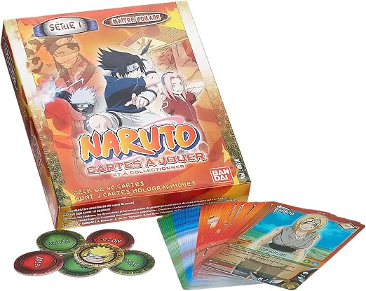 Bandai - Cartes à Jouer - Naruto - Starter Série 1 - Maitre Hokage