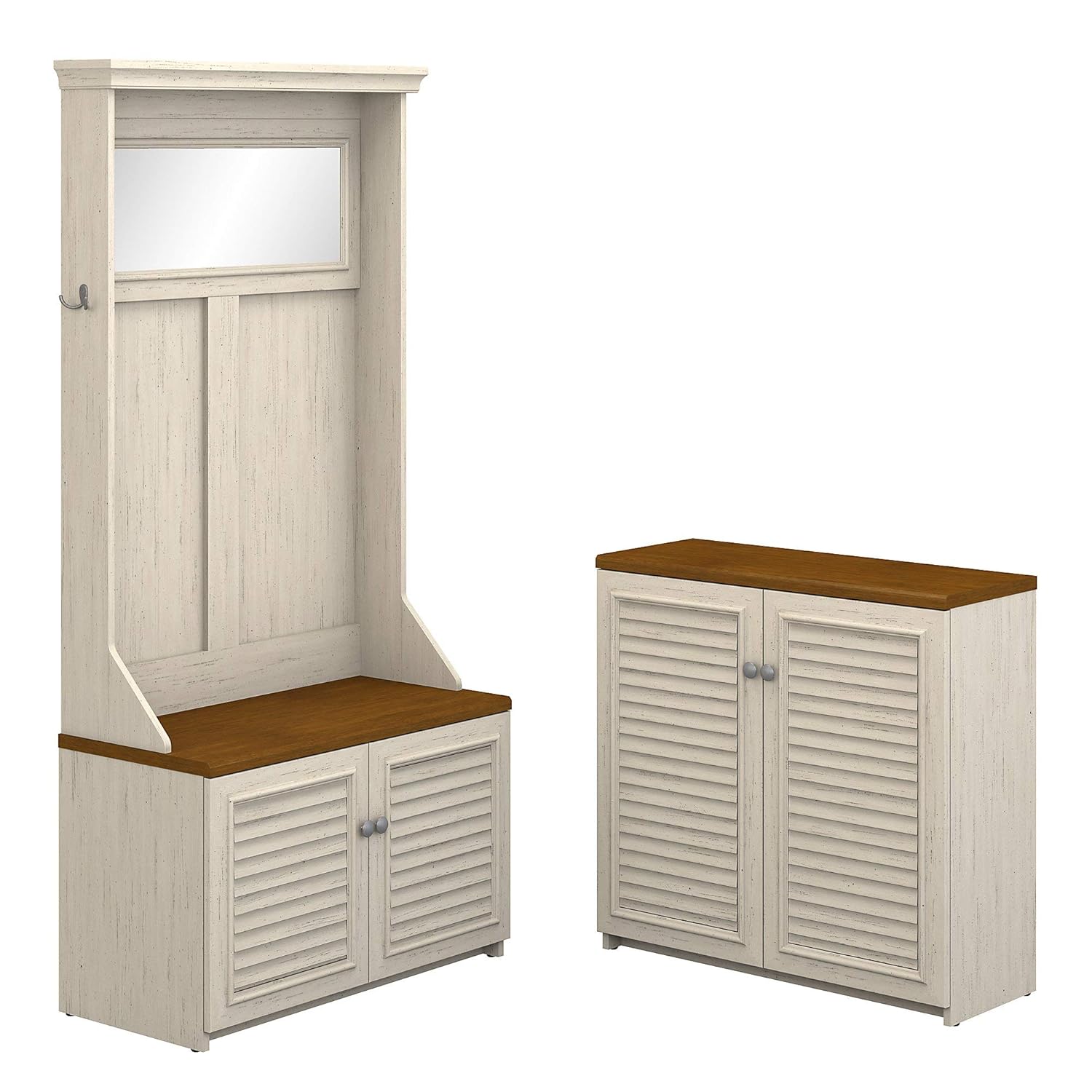 Best Hall Coat Rack Bench With Mirror