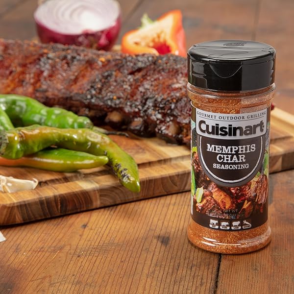 CUISINART MEMPHIS CHAR SEASONING – SAVORY, SWEET AND SMOKY – CGSS-778