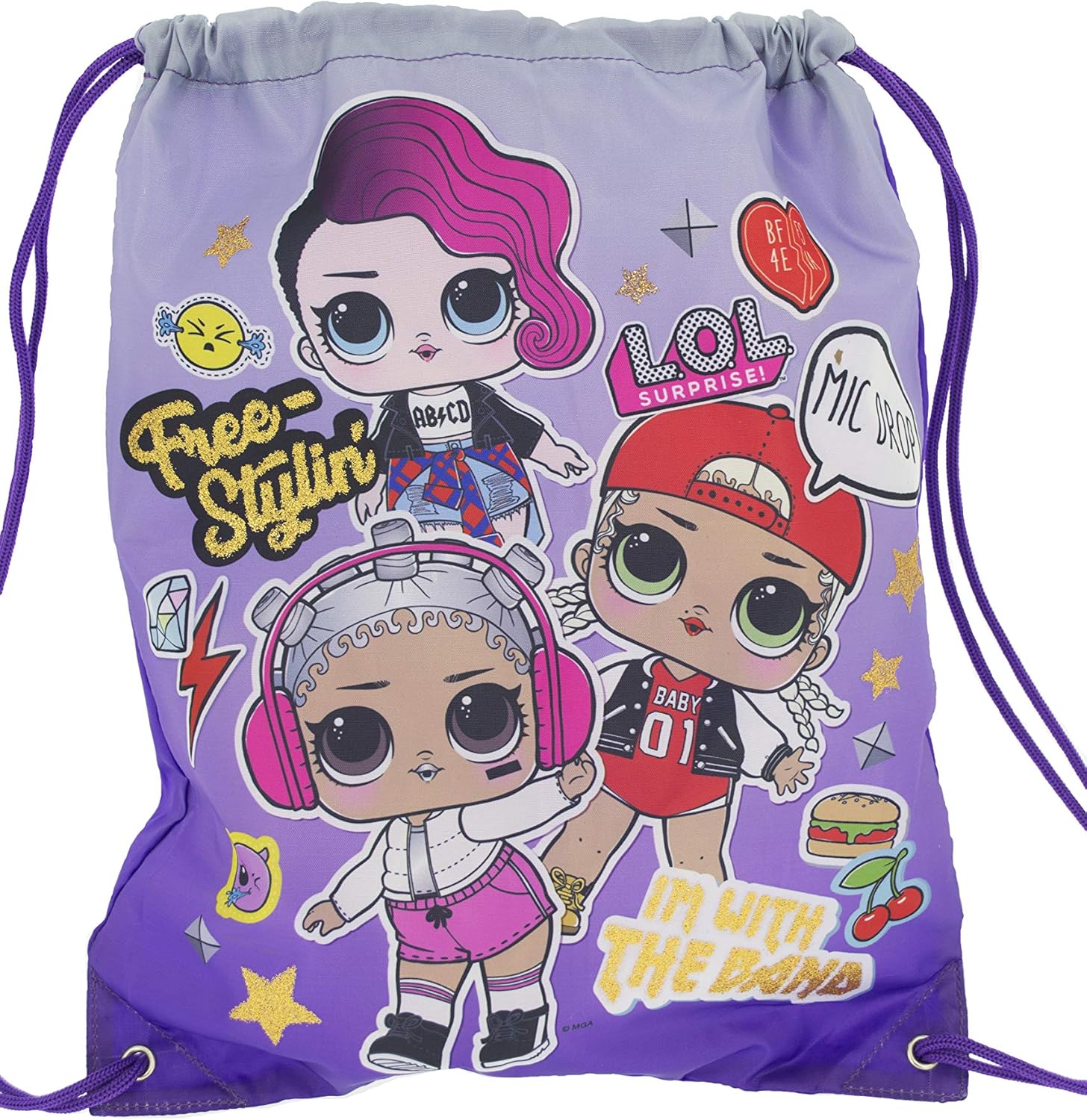 lol surprise drawstring backpack